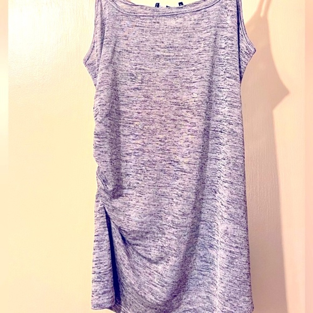 Express Metallic Ruched Side Cami - Picture 4 of 11